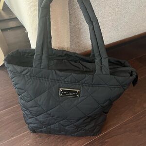 Marc Jacobs Black Quilted Tote Brand New